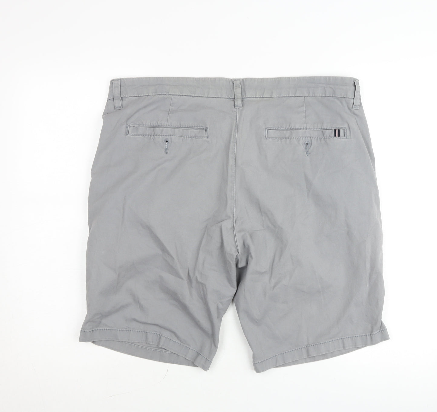 F&F Men's Grey Chino Shorts Size 30 Regular Fit Summer Casual