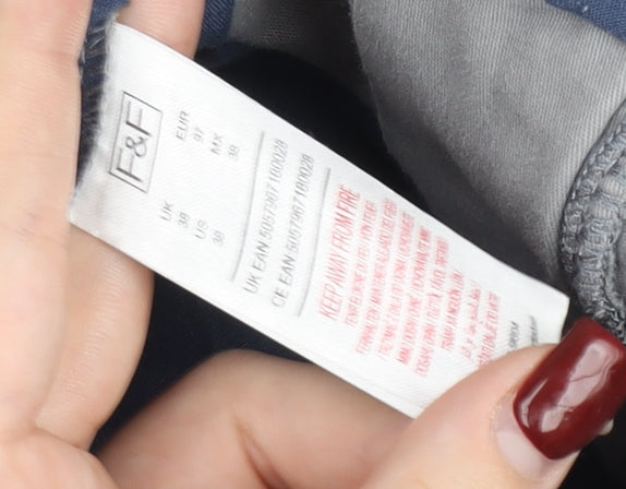 F&F Men's Grey Chino Shorts Size 30 Regular Fit Summer Casual