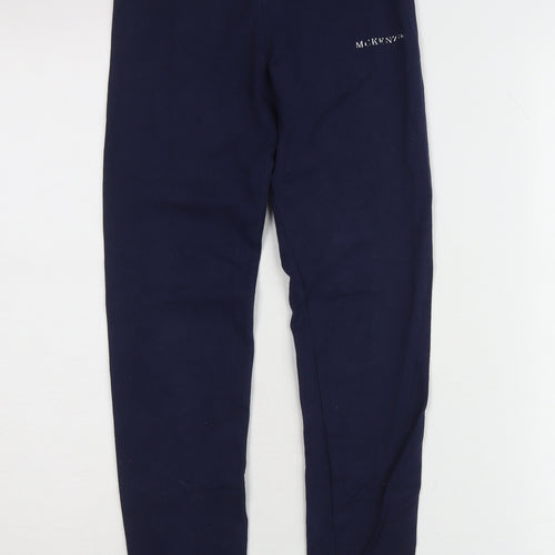 McKenzie Womens Blue Leggings UK 8 Elastic Waist Stretch Activewear