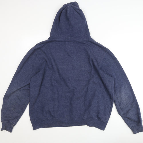 Cedar Wood State Men’s Blue XL NYC Graphic Pullover Hoodie