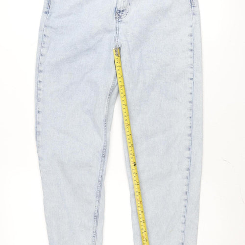 F&F Women’s Blue Mom Jeans Size 10 High Rise Relaxed Fit