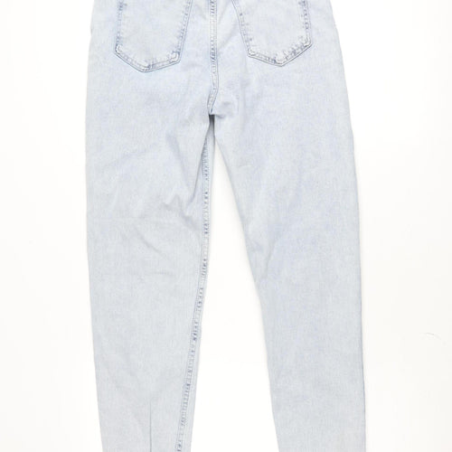 F&F Women’s Blue Mom Jeans Size 10 High Rise Relaxed Fit