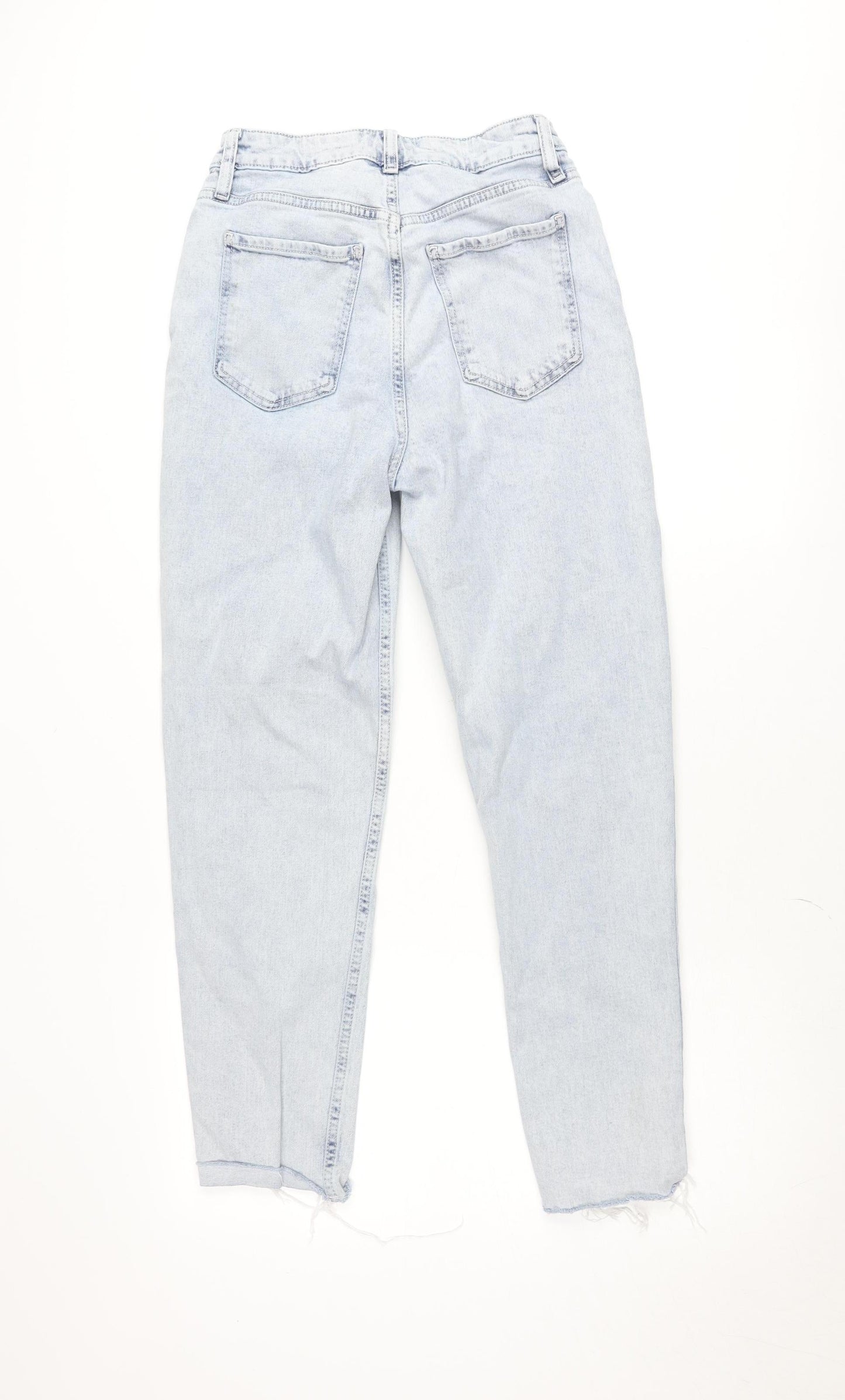 F&F Women’s Blue Mom Jeans Size 10 High Rise Relaxed Fit