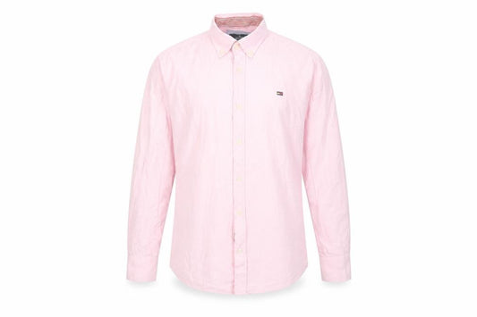 Lyon Becker Men’s Pink Small Button-Down Long Sleeve Dress Shirt