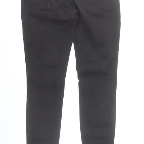 ONLY Women Black Skinny Jeans L 32in Slim Comfort Denim