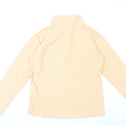 Regatta Women's Beige Half Zip Sweatshirt UK 10 Outdoor Polyester