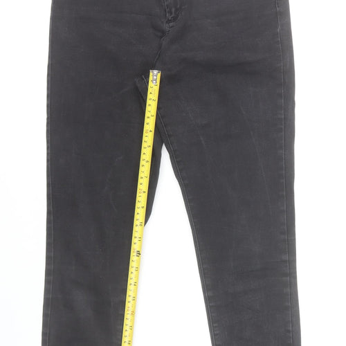 Denim Co. Women's Black Skinny Jeans Size 14 Slim Fit