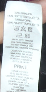 Savida Women’s Multicoloured Shift Dress Size 18 Ruffle Detail