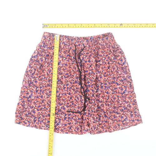 Sinsay Women’s Multicoloured Floral A-Line Skirt Size S