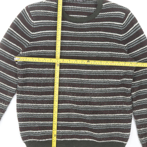 Dunnes Stores Women’s Multicoloured Striped Knit Jumper Size M
