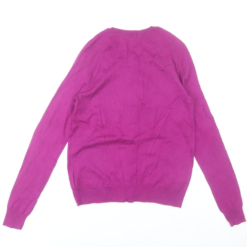 Gap Women’s Purple Knit Cotton Cardigan XS Long Sleeve Button Front
