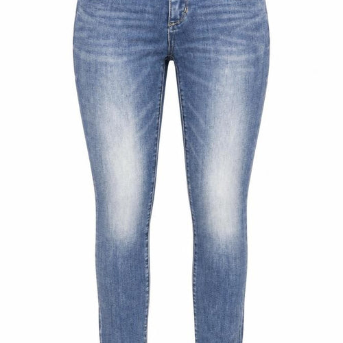 Diverse Womens Blue Skinny Jeans Size 8 Slim Fit Mid Rise Stretch