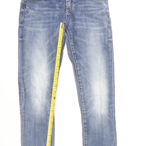 Diverse Womens Blue Skinny Jeans Size 8 Slim Fit Mid Rise Stretch