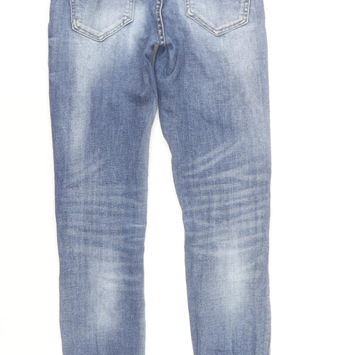 Diverse Womens Blue Skinny Jeans Size 8 Slim Fit Mid Rise Stretch