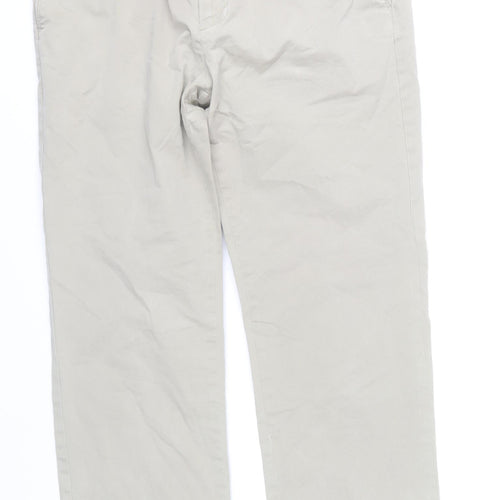 Dunnes Stores Men’s Beige Chino Trousers 34W 33L Cotton Blend