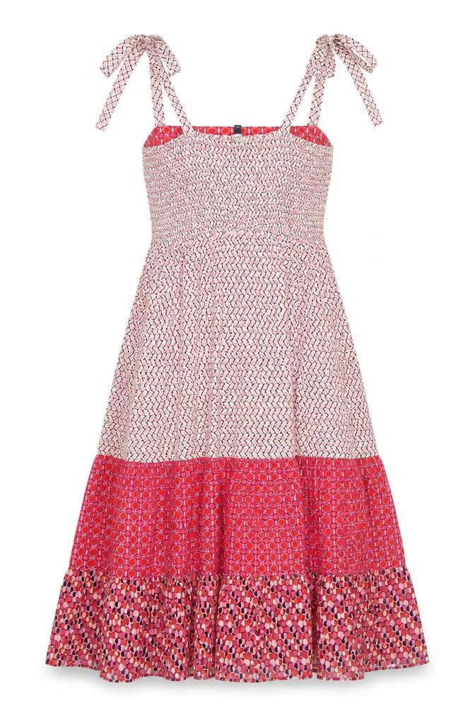 Rowen Avenue Womens Multicoloured Midi Fit & Flare Dress Size 10