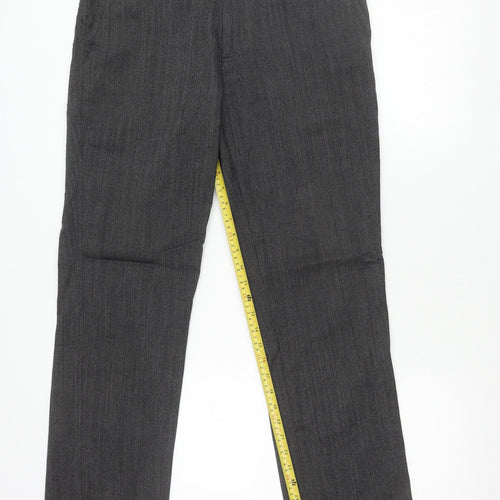 Next Men’s Grey Regular Fit Dress Trousers Size 32R Workwear