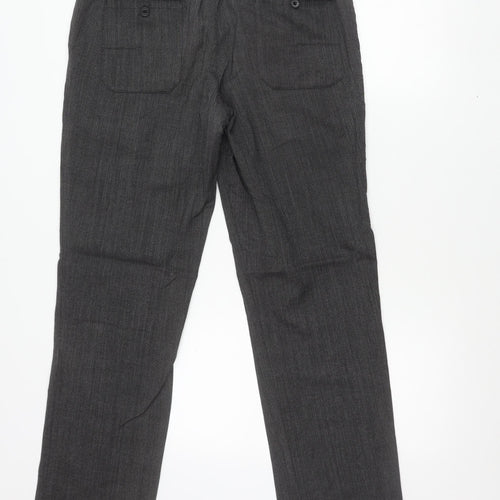 Next Men’s Grey Regular Fit Dress Trousers Size 32R Workwear