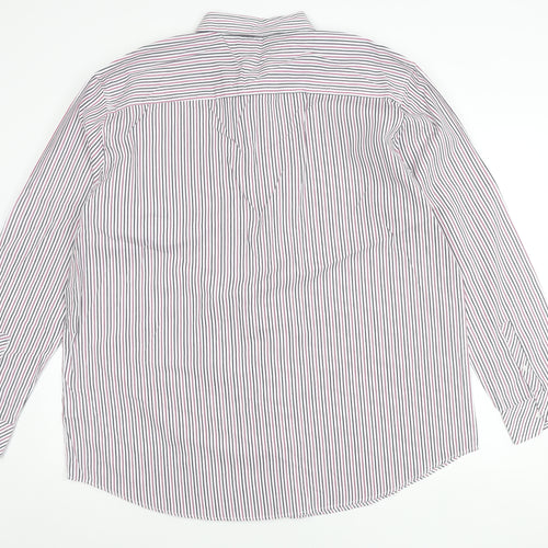 Thomas Nash Men’s Multicoloured Stripe 2XL Long Sleeve Shirt
