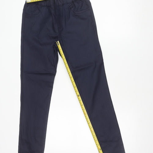 Next Girls Blue Skinny Jeans Age 12 Years Slim Fit Stretch Cotton