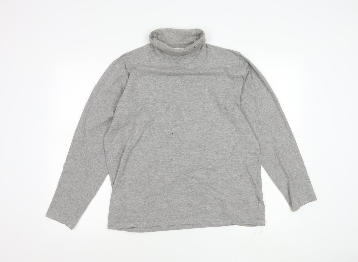 Best in Town Men’s Grey Roll Neck Pullover Jumper S Morgan Motor