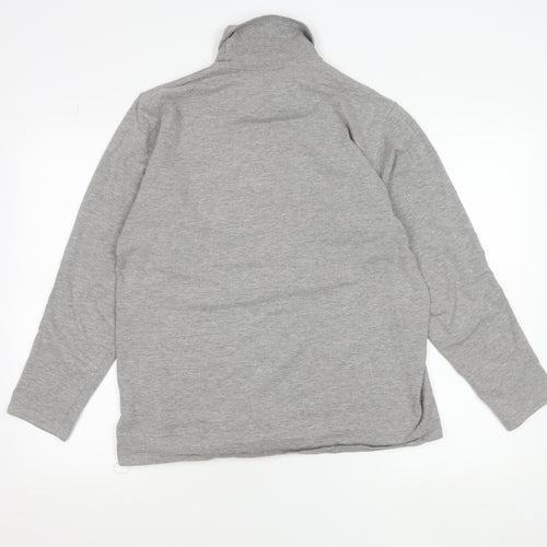 Best in Town Men’s Grey Roll Neck Pullover Jumper S Morgan Motor