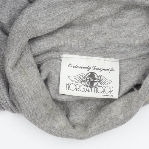 Best in Town Men’s Grey Roll Neck Pullover Jumper S Morgan Motor