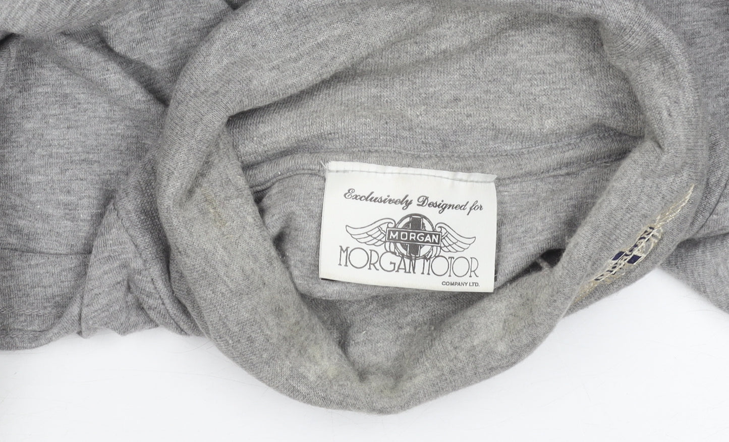Best in Town Men’s Grey Roll Neck Pullover Jumper S Morgan Motor