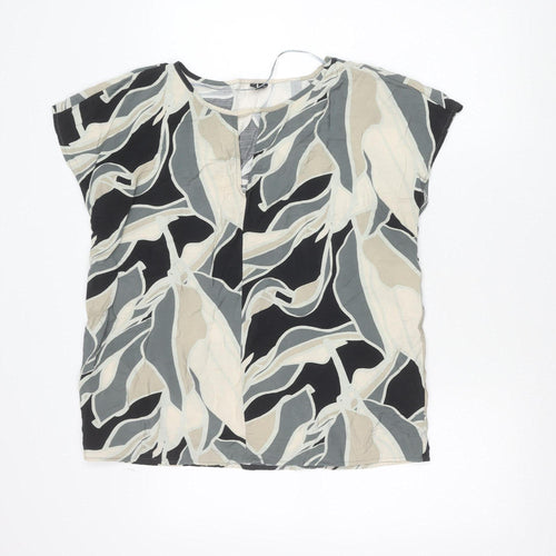 Vero Moda Womens Multicoloured Scoop Neck Sleeveless Blouse M