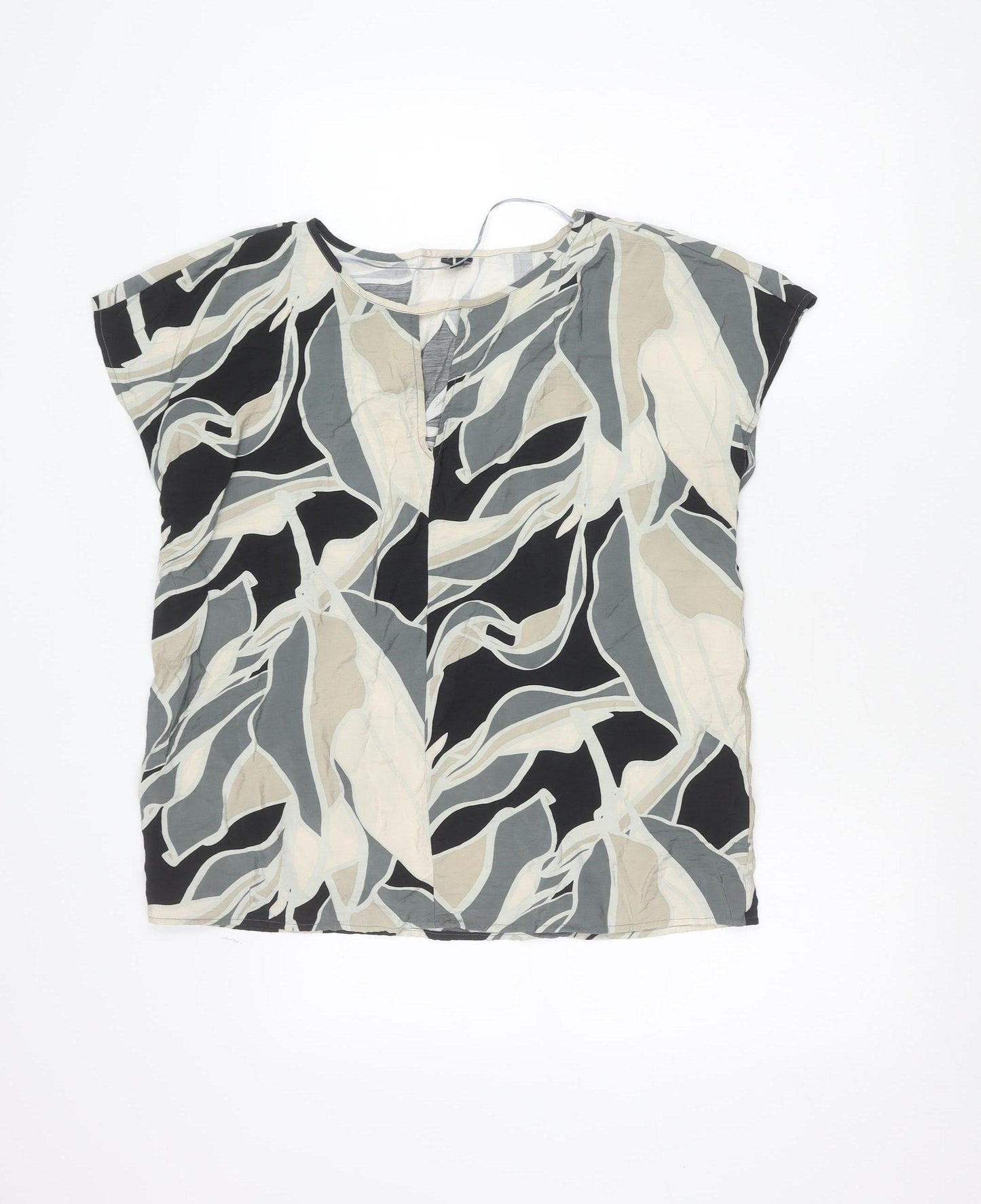 Vero Moda Womens Multicoloured Scoop Neck Sleeveless Blouse M