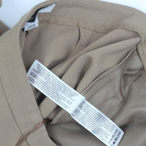 Primark Women’s Beige Size 8 Straight Leg Business Trousers