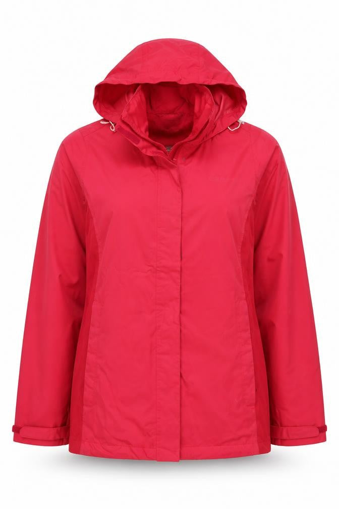 Regatta Women Pink Waterproof Hooded Rain Jacket Size 12