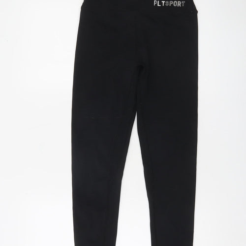 PrettyLittleThing Women’s Black High Waisted Leggings Size 8