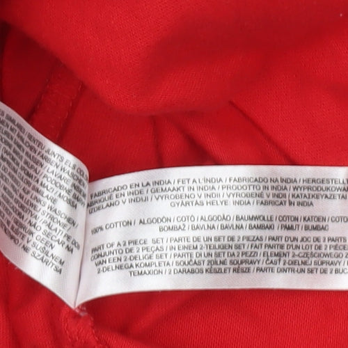 Primark Women’s Red Mickey & Friends Christmas 2XL Long Sleeve Pyjama Top