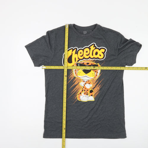 Funko Cheetos Chester Cheetah Grey Men's T-Shirt Size S Graphic Pop Tee