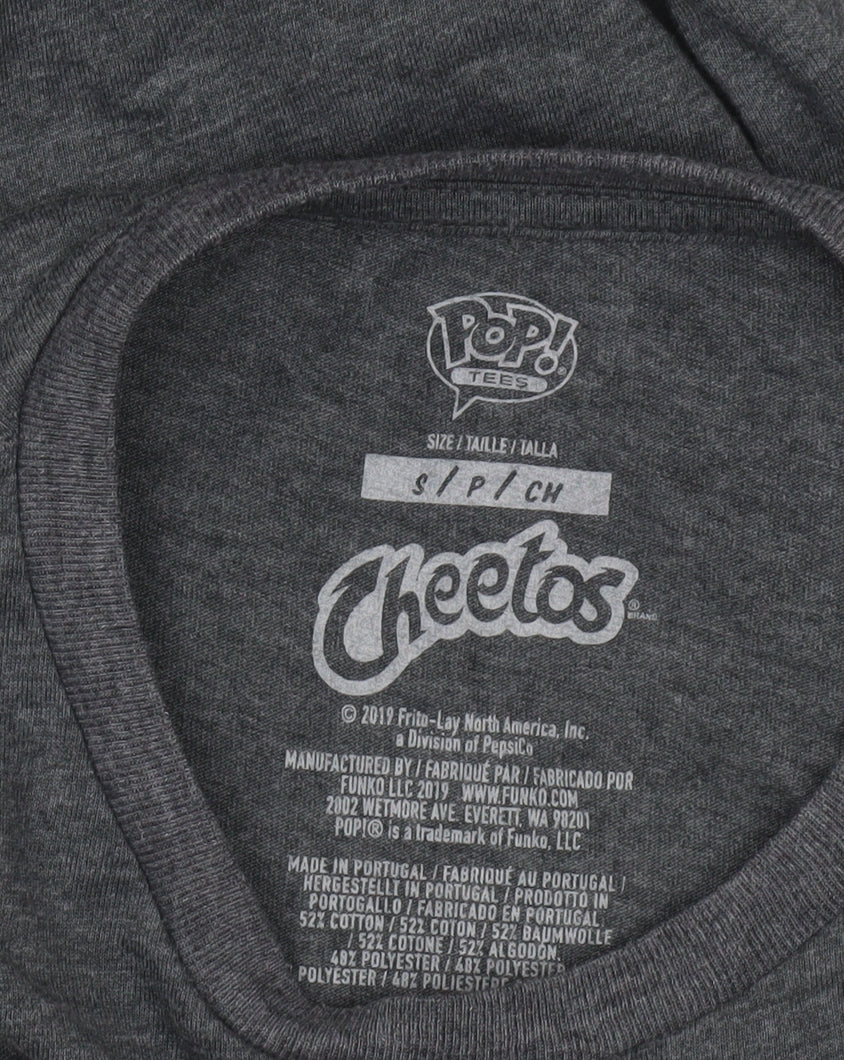 Funko Cheetos Chester Cheetah Grey Men's T-Shirt Size S Graphic Pop Tee