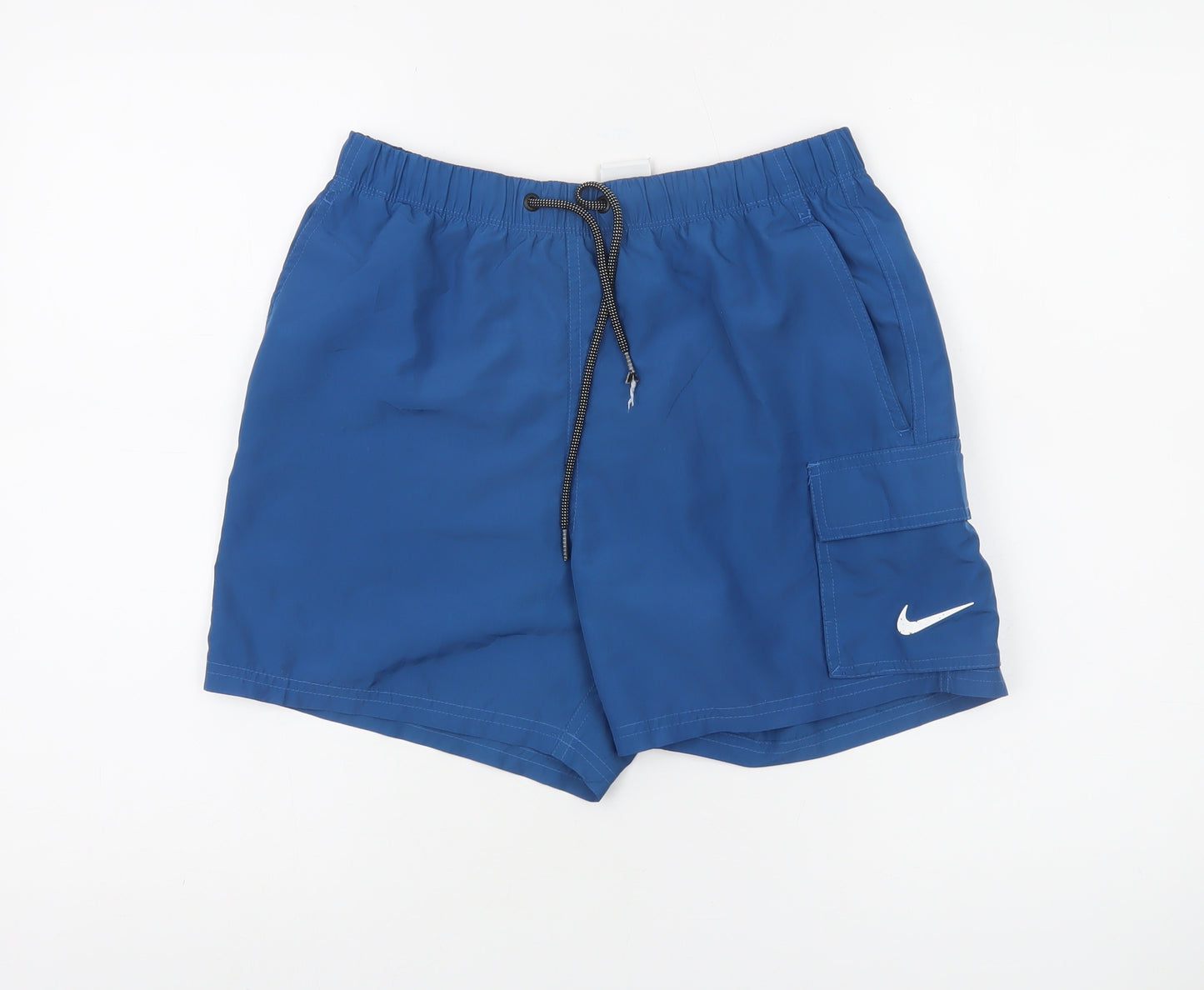 Nike Men's Blue Small Athletic Shorts 100% Recycled Polyester