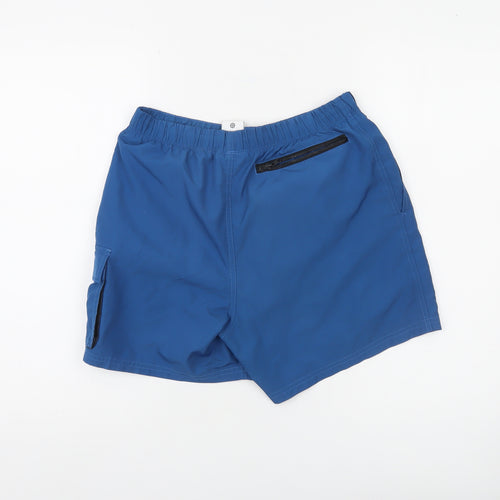 Nike Men's Blue Small Athletic Shorts 100% Recycled Polyester