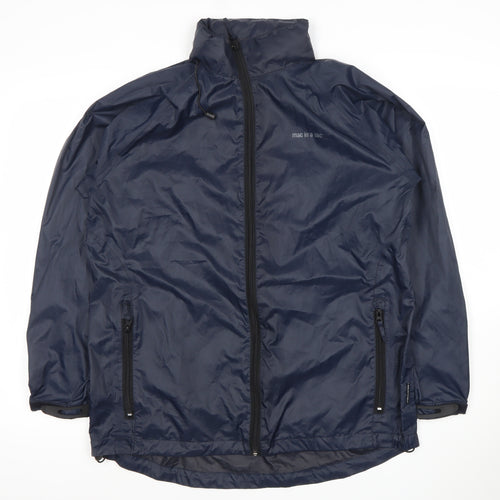 Target Dry Men's Blue XS Waterproof Hooded Rain Jacket