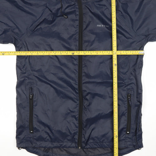 Target Dry Men's Blue XS Waterproof Hooded Rain Jacket