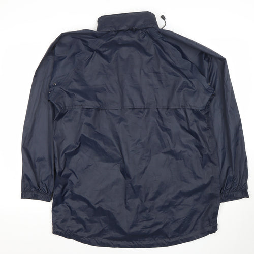 Target Dry Men's Blue XS Waterproof Hooded Rain Jacket