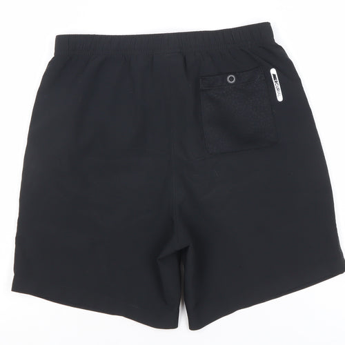 Nike Boys Black Dri-FIT Athletic Sports Shorts 10-12 Years Regular Fit