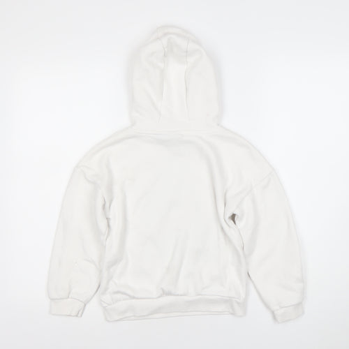 Sonic the Hedgehog Boys White Pullover Hoodie 7-8 Years Graphic Print