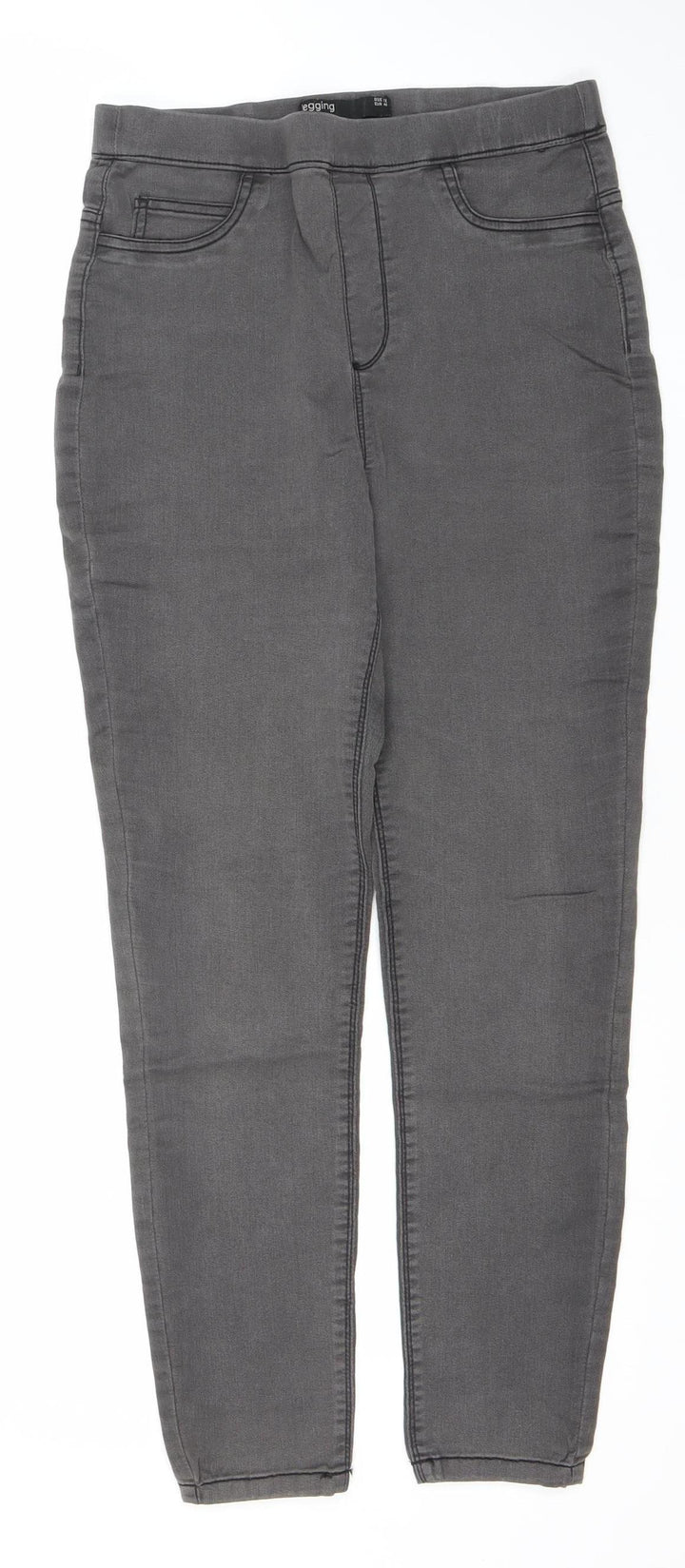Dunnes Stores Womens Black Jegging Jeans Size 12 Slim Fit Stretch