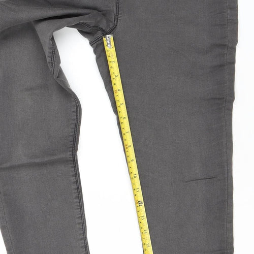 Dunnes Stores Womens Black Jegging Jeans Size 12 Slim Fit Stretch