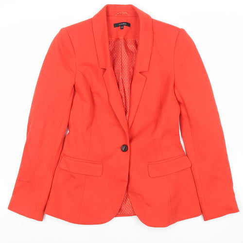Dunnes Women’s Red Tailored One Button Blazer Size 10