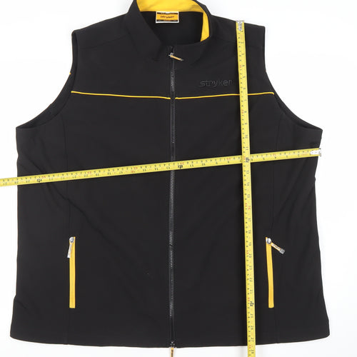 Stryker Women's Black 3XL Polyester Softshell Workwear Waistcoat
