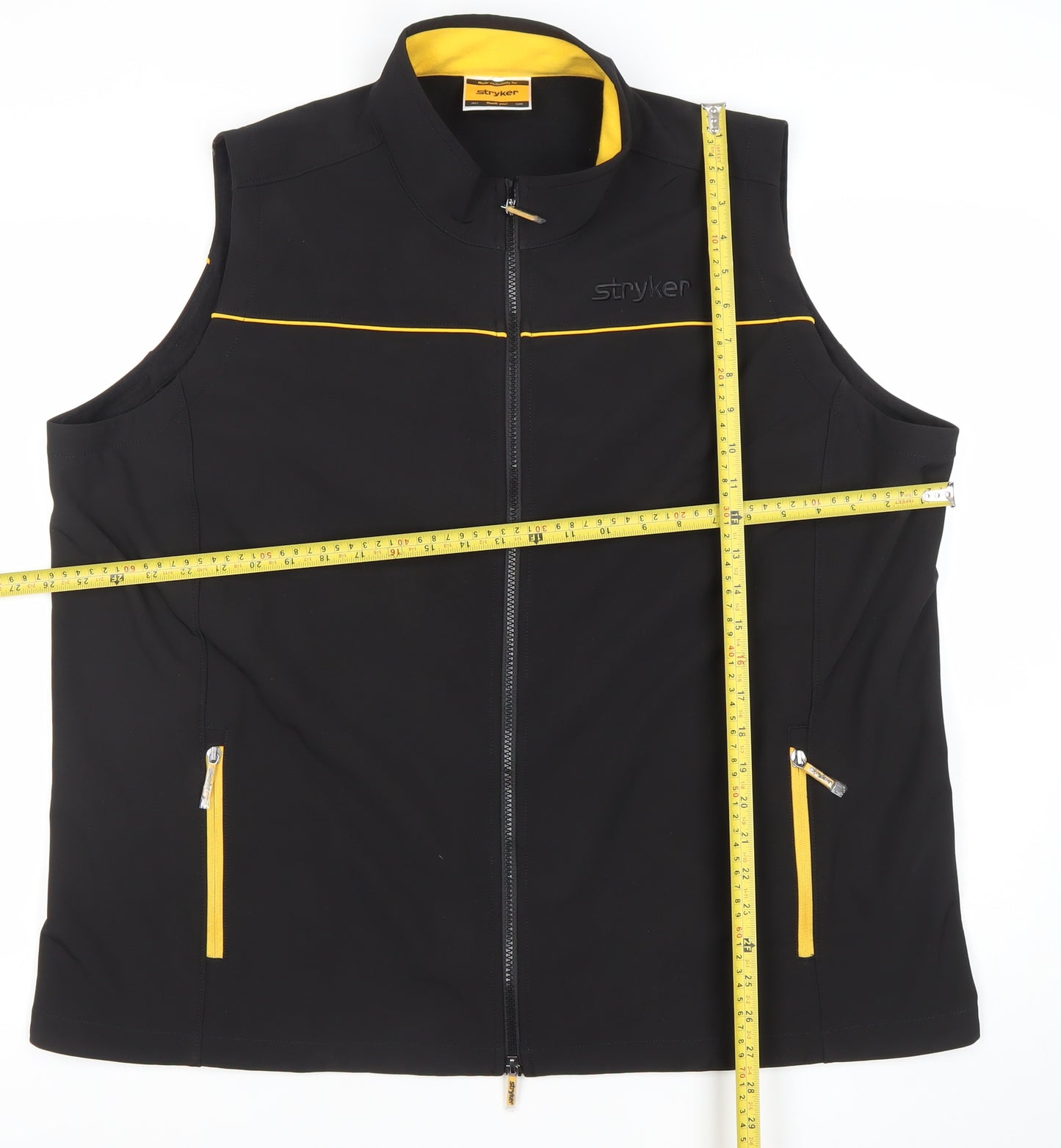 Stryker Women's Black 3XL Polyester Softshell Workwear Waistcoat