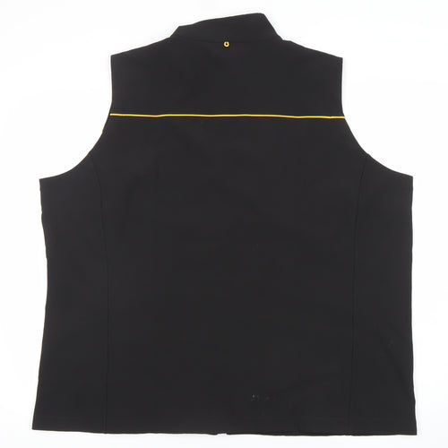 Stryker Women's Black 3XL Polyester Softshell Workwear Waistcoat
