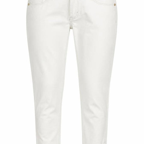 Newplay Women White Slim Fit Ankle Zip Jeans Size 10